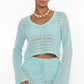 Offshore Top Jelly Mint Crochet