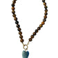 REBEL HEART Beaded Necklace