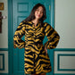 Athena Dress Noir Cat