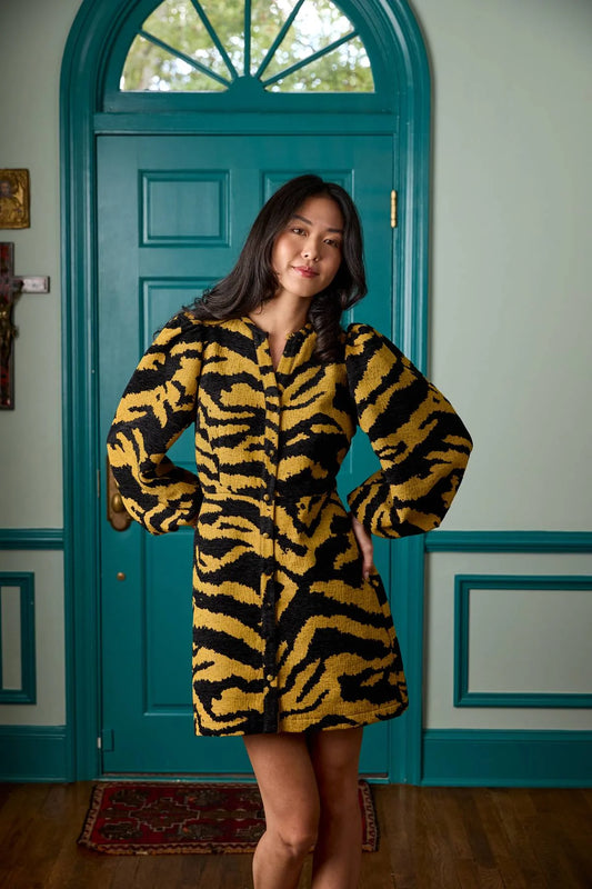 Athena Dress Noir Cat