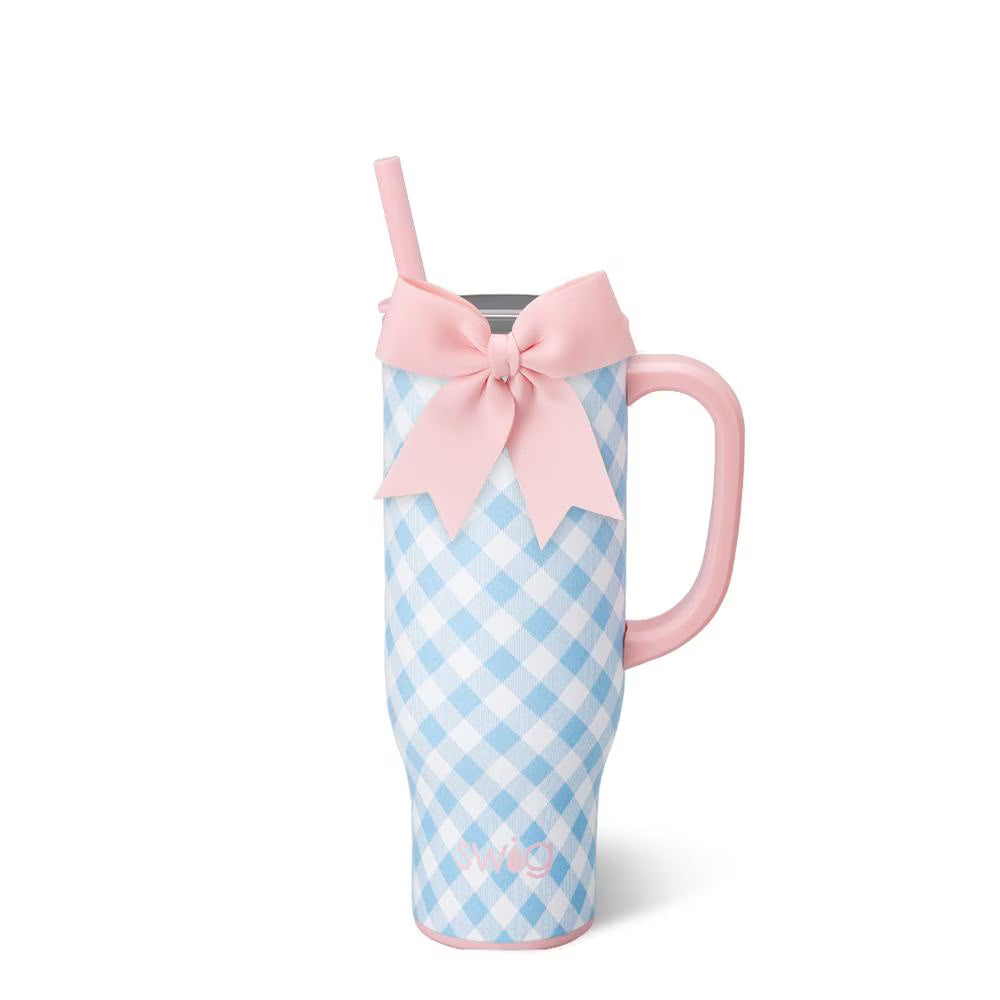Swig Mega Mug 30oz-Gingham