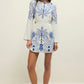 ZS Tahina Palm Mini Dress