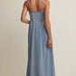 ZS Angel Eyes Chambray Midi Dress