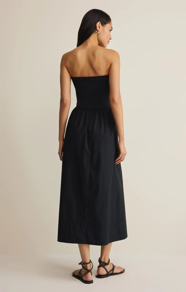 ZS Sunsought Strapless Midi Dress