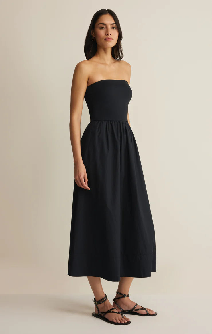 ZS Sunsought Strapless Midi Dress