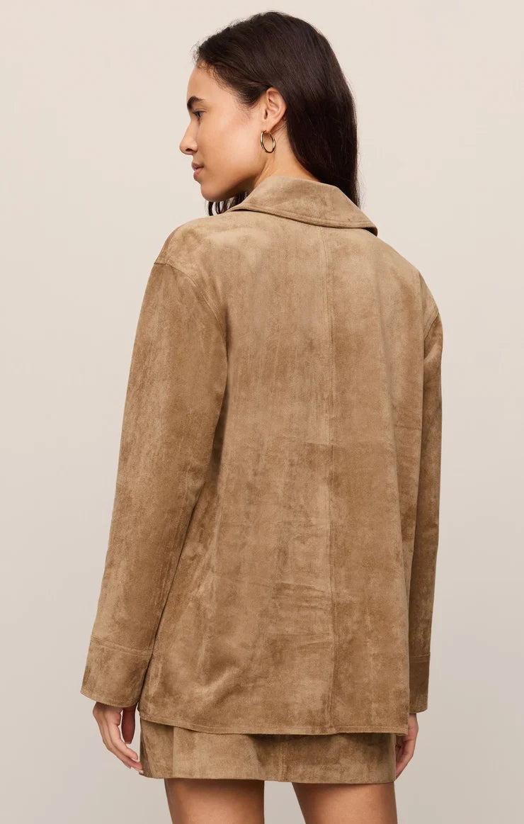 ZS Decker Suede Chore Coat
