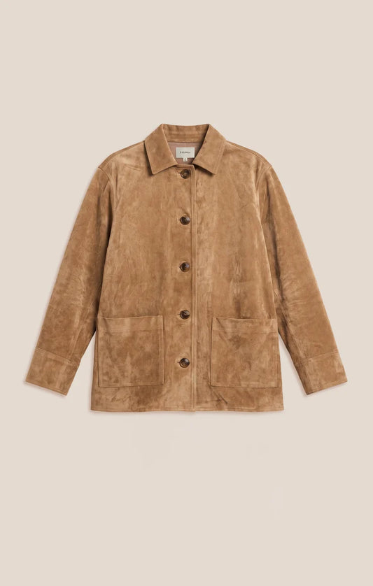 ZS Decker Suede Chore Coat