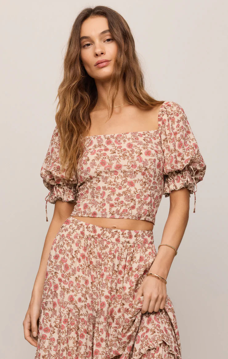 ZS Moira Floral Top