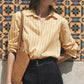 ZS Golden Haven Stripe Button Up