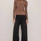 Onyx Snake Top