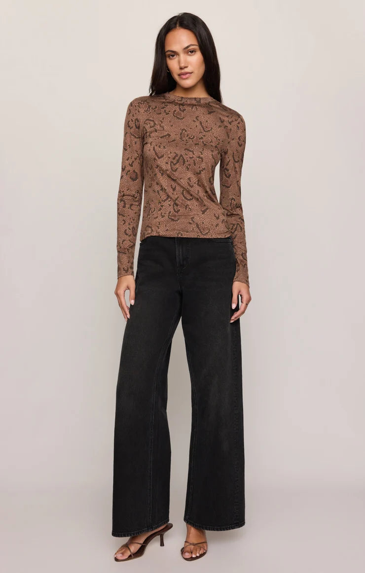 Onyx Snake Top