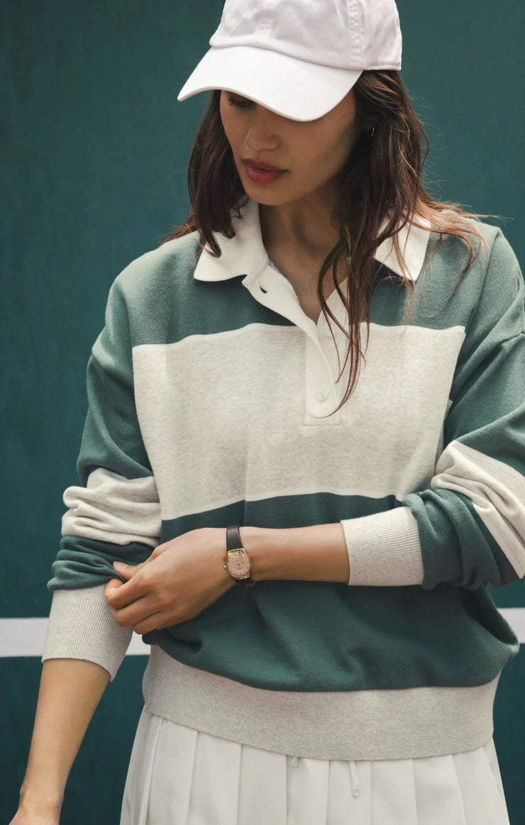 ZS Study Break Polo Sweatshirt