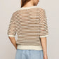ZS Kylo Striped Polo Sweater
