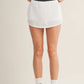 Waistband Contrast Skort