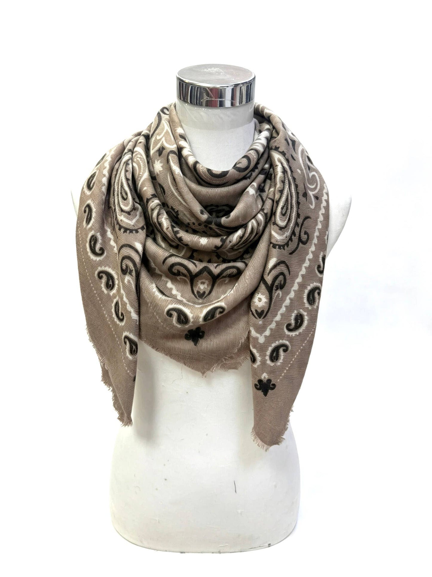 Large Woolen Square Bandana