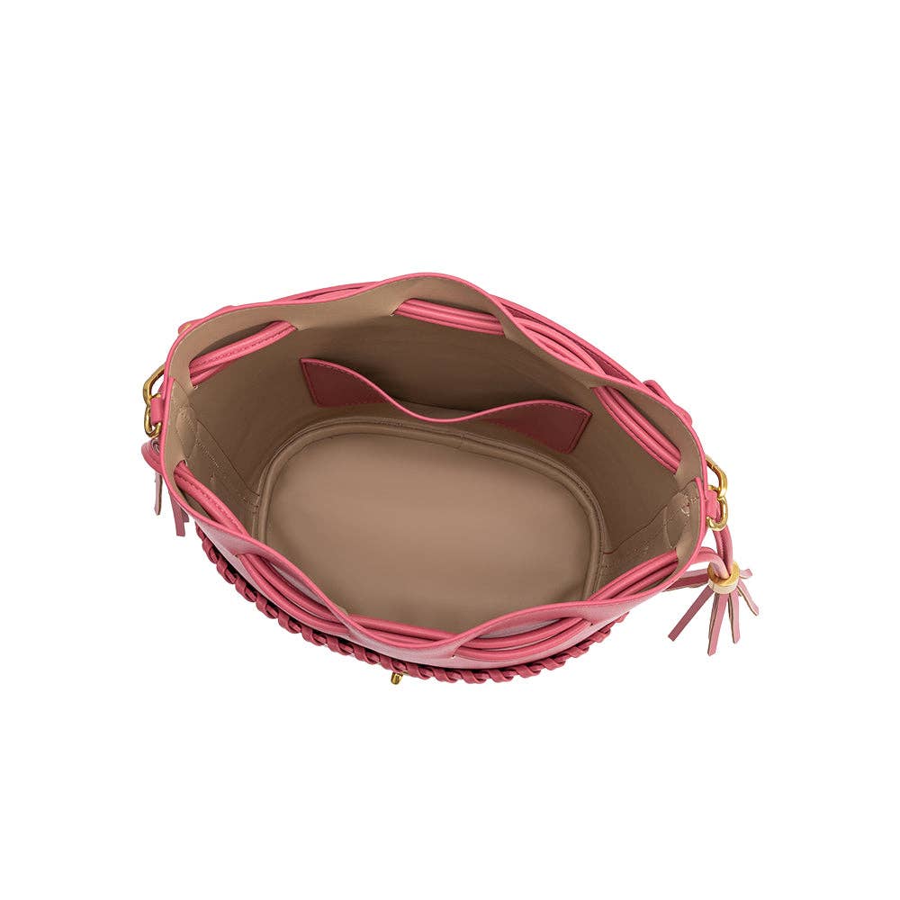 Janae Flamingo Vegan Leather Bag