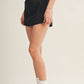 Waistband Contrast Skort