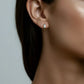 RAY OF LIGHT Huggie Hoop Earrings