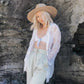Open Weave Straw Rancher Hat