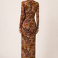 Fall Garden Affair Maxi Dress