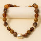 Chunky Marble Acrylic Beaded Necklace