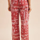 Bandana Barrel Denim Pants