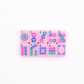 Mini Travel Mahjong Set Pink