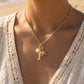 Fish And Starfish Pendants Necklace