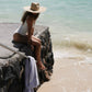 Nalu Wavy Brim Straw Hat