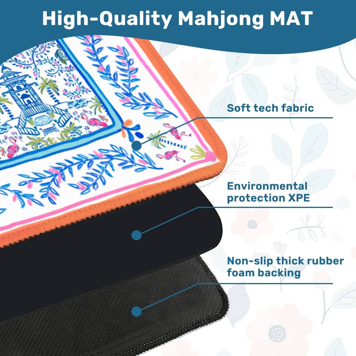 Britt Mills Mahjong Mat