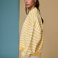 Blush Stripe Crewneck Sweater