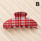 Pastel Plaid & Gingham Hair Claw Clip