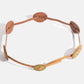 Intricate Western Concho Leather Belt