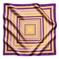 Swirls Purple & Gold Gameday Bandana Scarf
