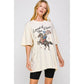 Land of the Free Graphic Oversized Tee