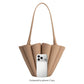 Shellie Bone Vegan Leather Shoulder Bag