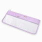 Lilac Script Mahjong Bag