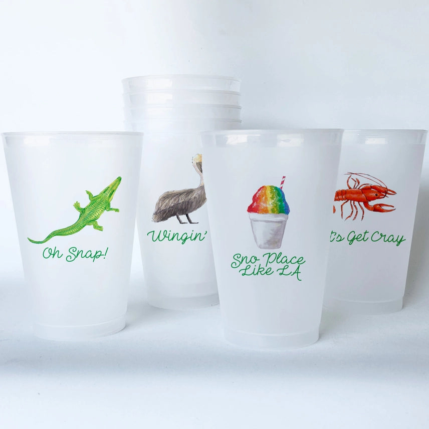 Louisiana 20oz Cup-Set of 8
