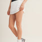 Waistband Contrast Skort