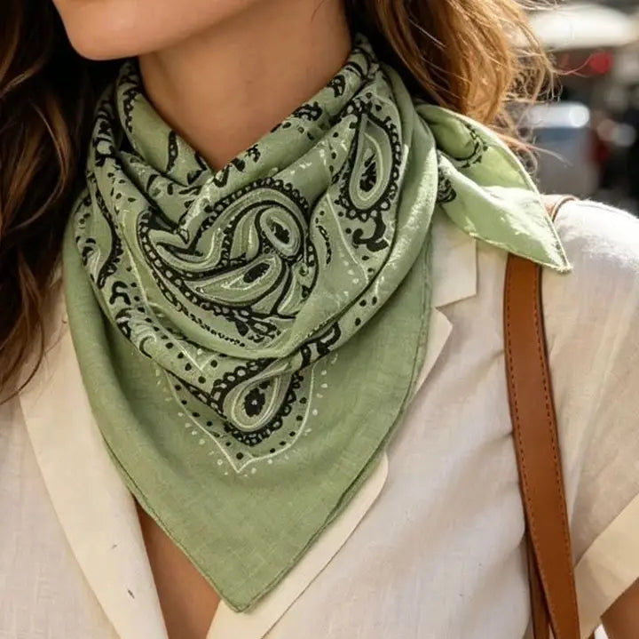 Lightweight Basic Bandana Scarf