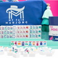 Mini Travel Mahjong Set White