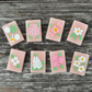 "Peach & Pine Tiles" Mahjong Set