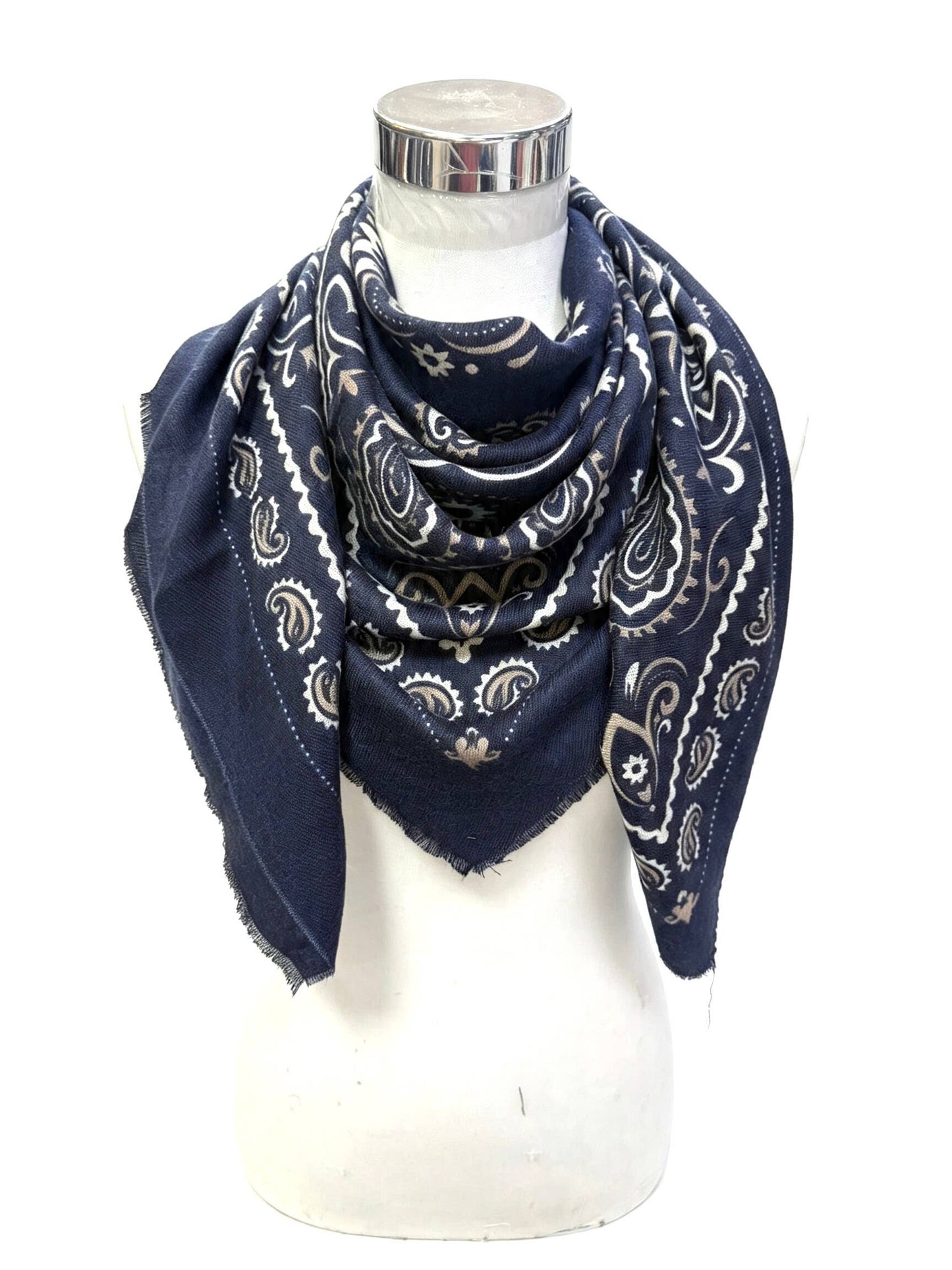 Large Woolen Square Bandana