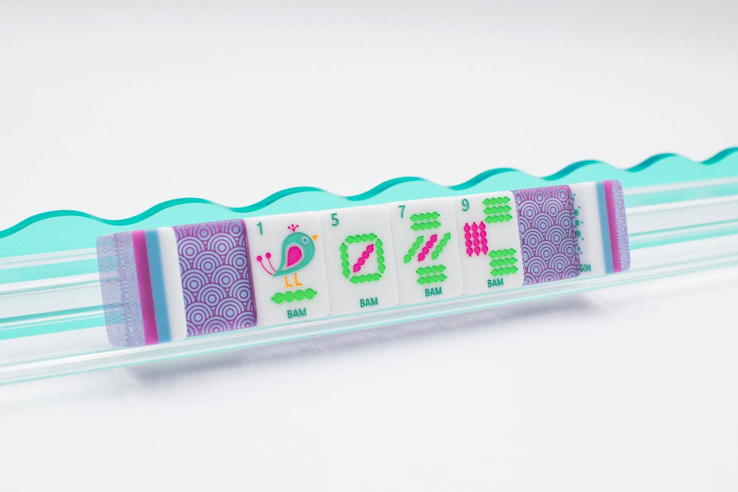 Crystal Confetti Purple Tile Set