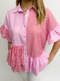 Love To Give Striped Top