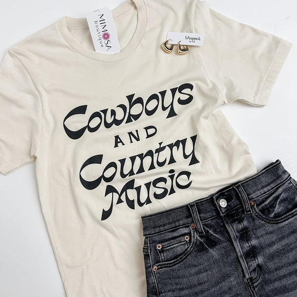 CS Cowboys & Country Music Graphic Tee