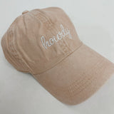 Howdy Embroidered Baseball Cap