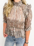 Mallory Long Sleeve Top Slither