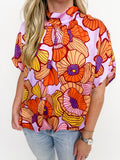 London Bubble Hem Blouse