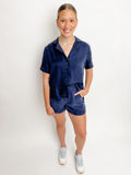 Bella Button Up Top